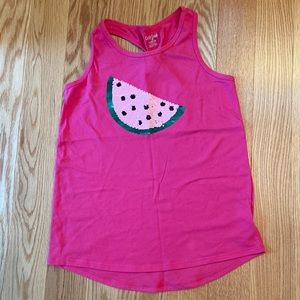 Cat & Jack Girl’s Racerback Tank; Size L (10/12)